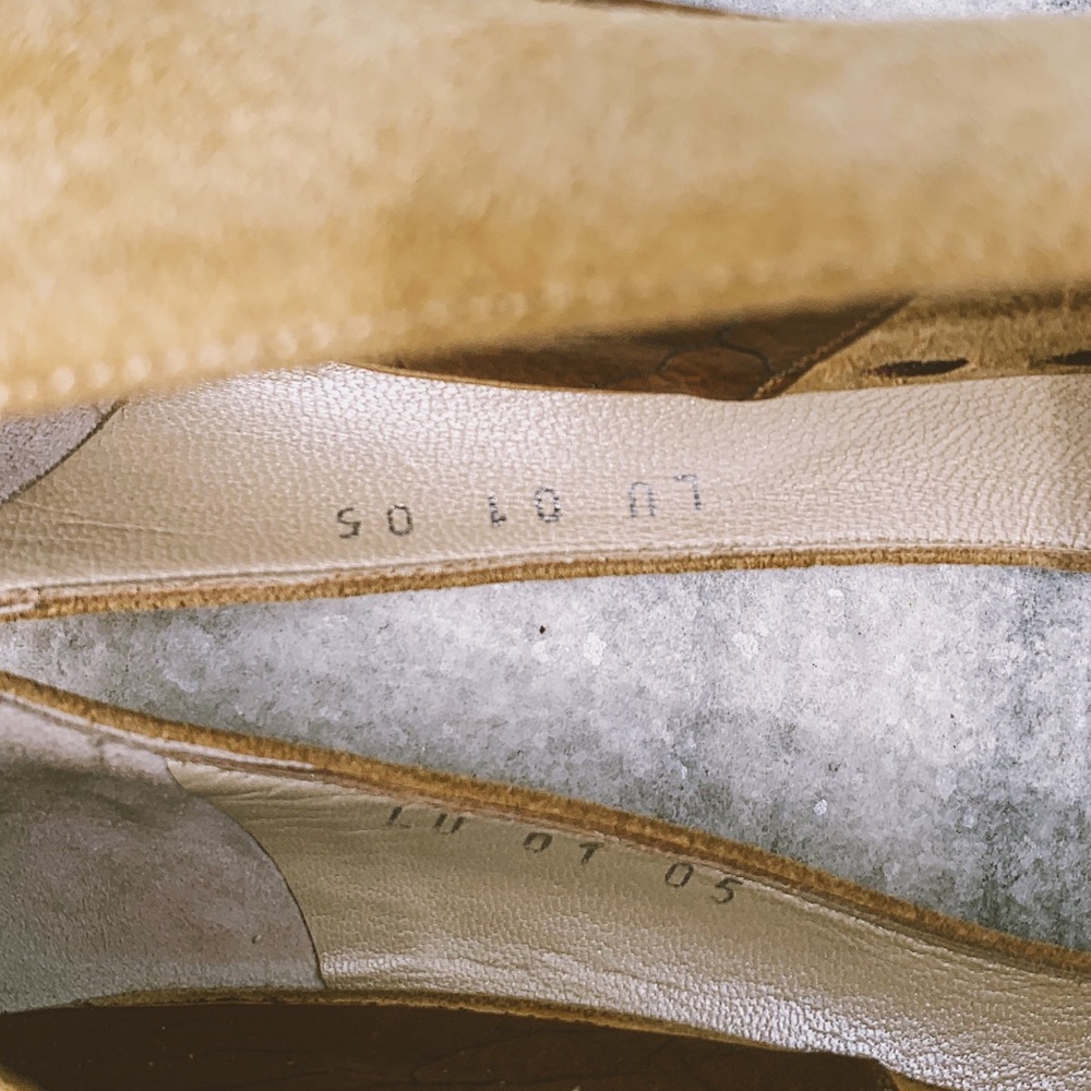 Authentic Dior Moccasin Peep Toe Heels - Picture 7 of 8